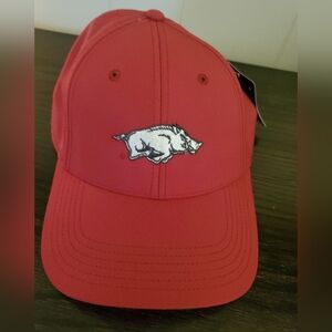Arkansas Razor Backs Red Embroidered Men's Cap